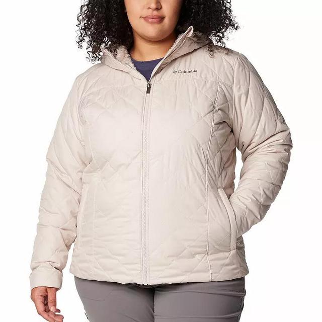 Plus Size Columbia Copper Crest II Hooded Jacket, Womens Dark Grey Product Image