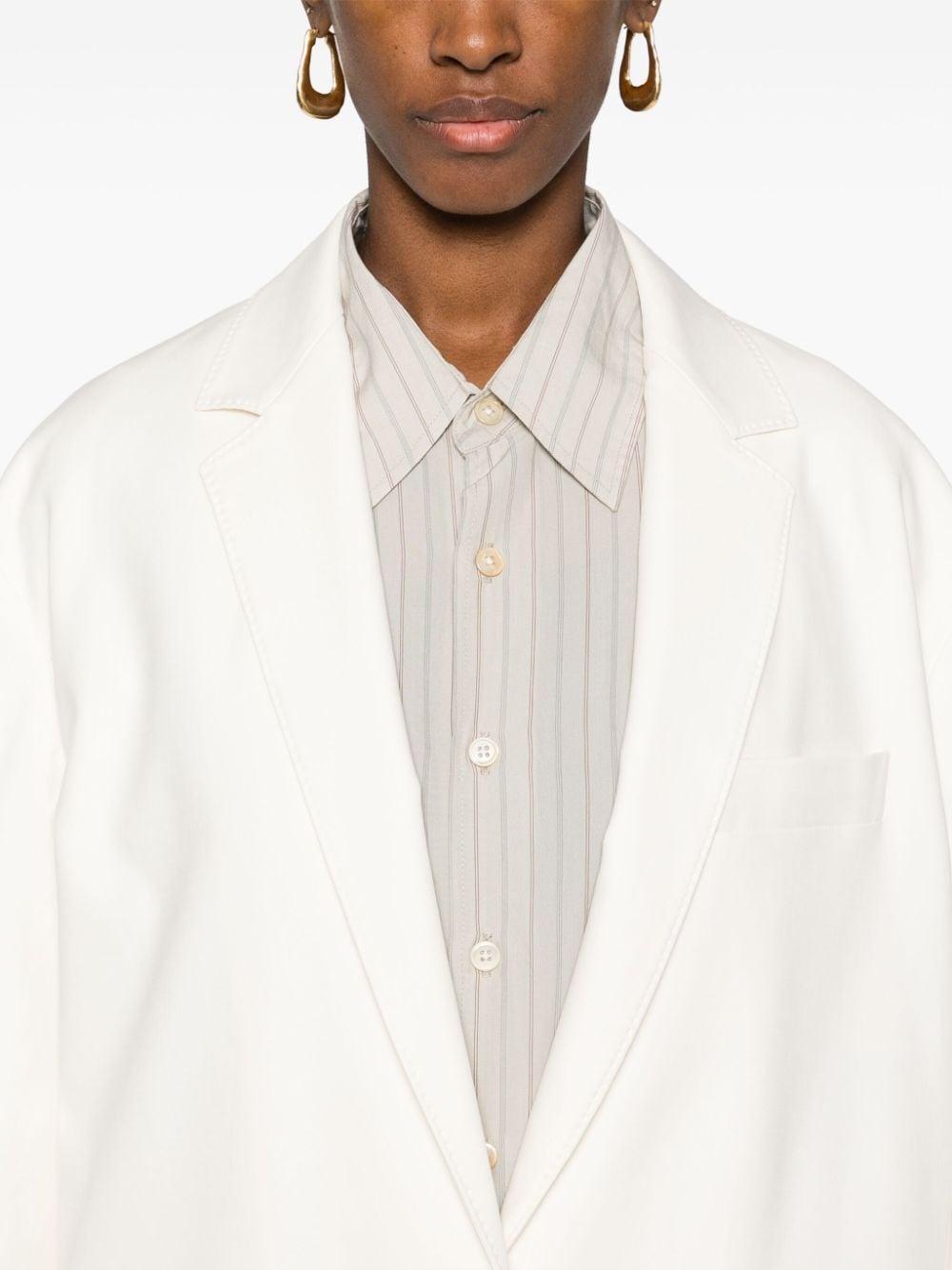 MAX MARA Monica Oversized Blazer In Neutrals Product Image