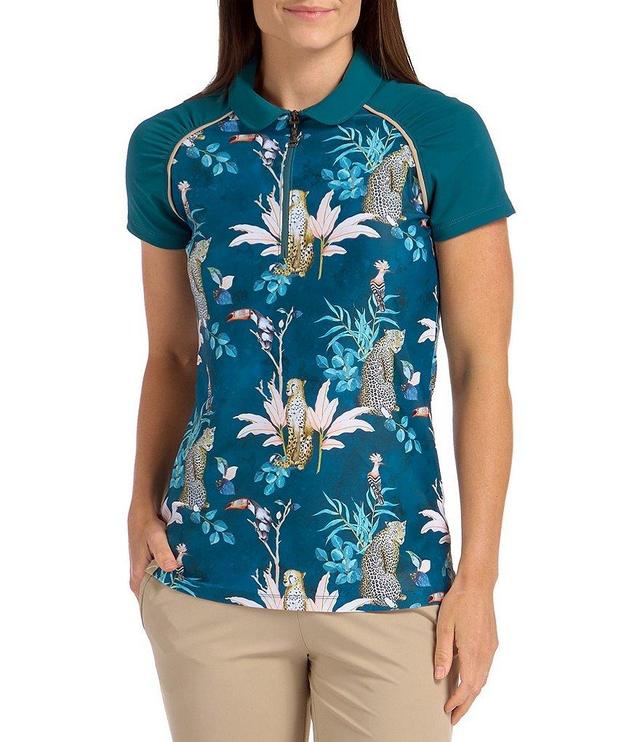 SwingDish Safari Collection Grace Short Sleeve Shirt Product Image