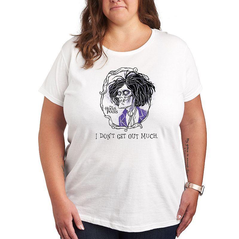 Disneys Hocus Pocus Billy Plus Size Graphic Tee, Womens Product Image