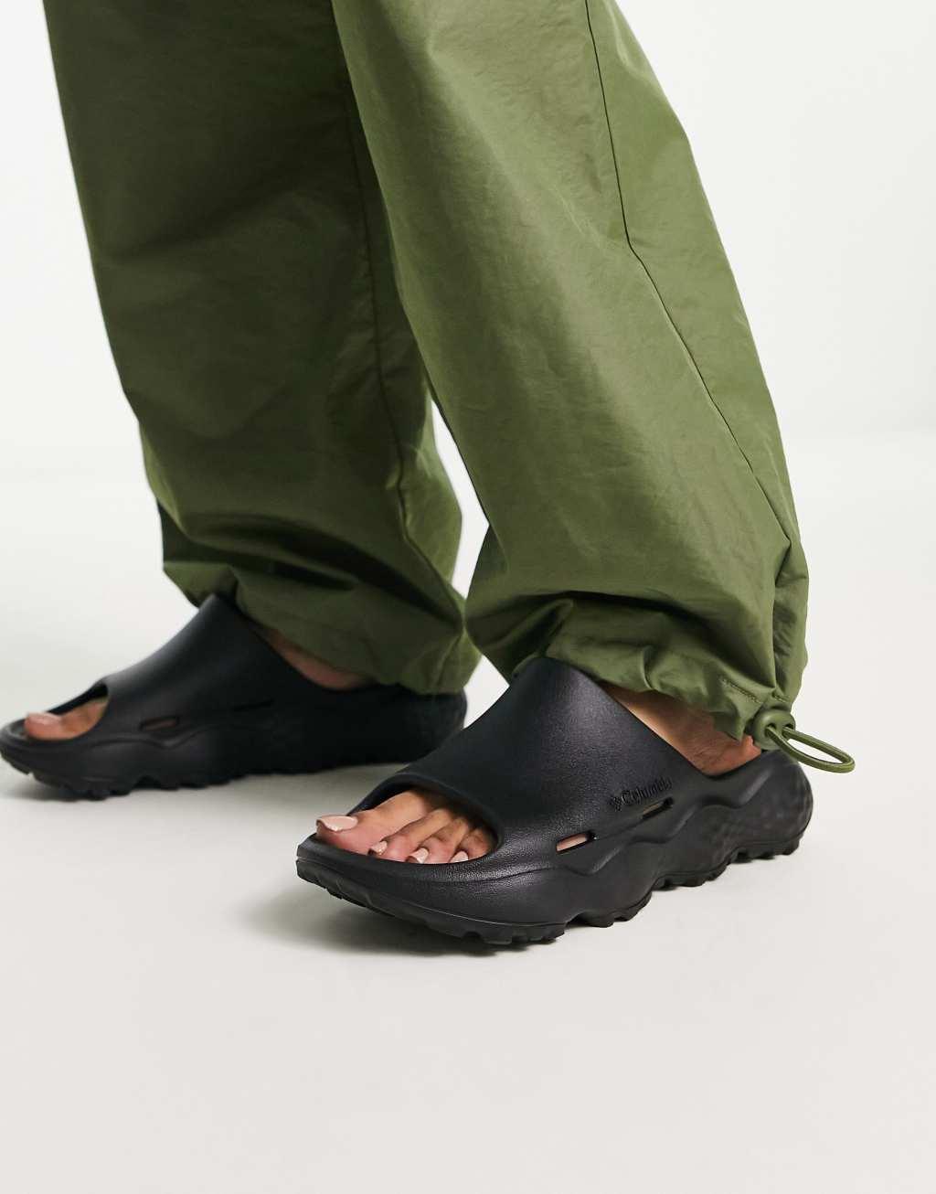 Columbia thrive revive sliders in black Product Image