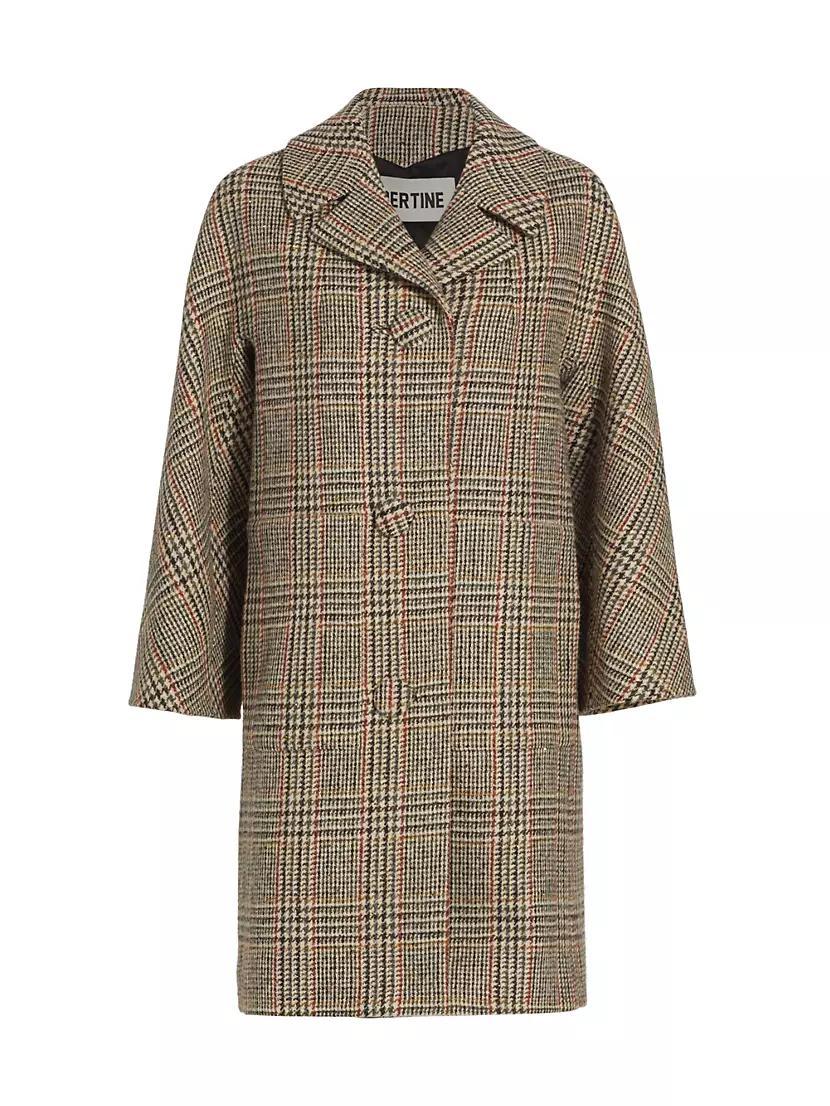 Starlight Glen Plaid Coat Product Image