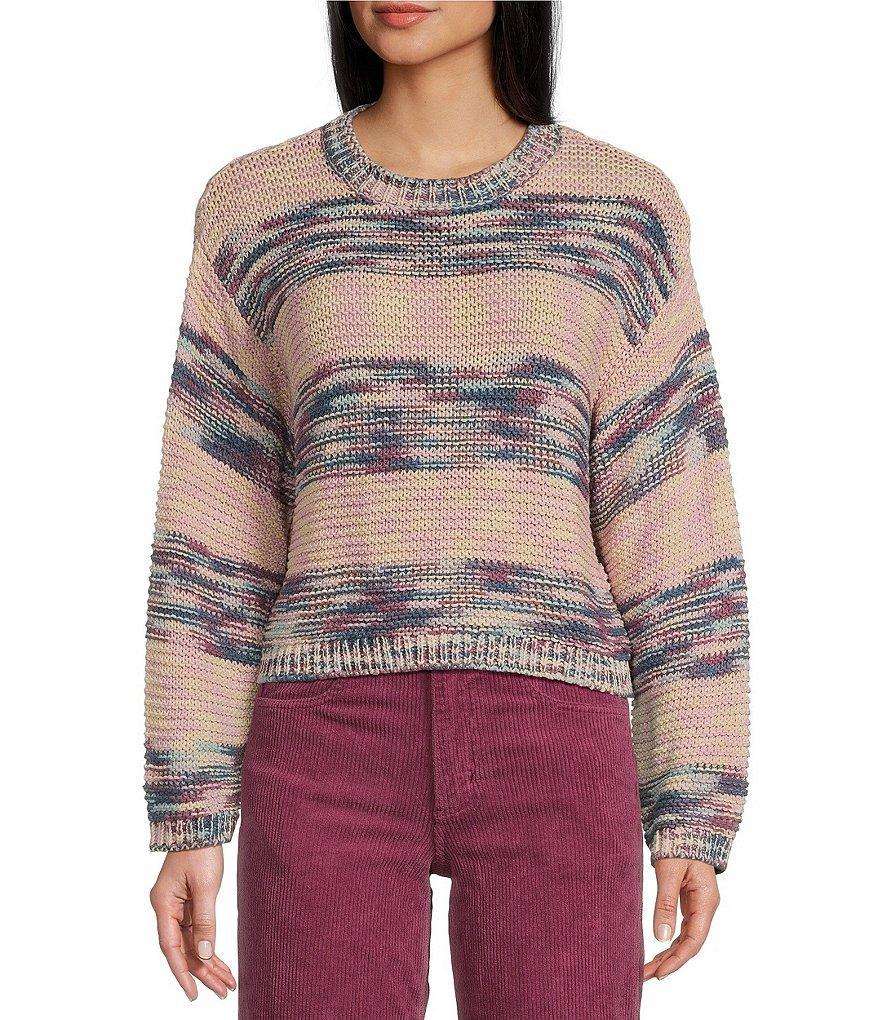 Billabong Fade Out Long Sleeve Space Dyed Stripe Sweater product image