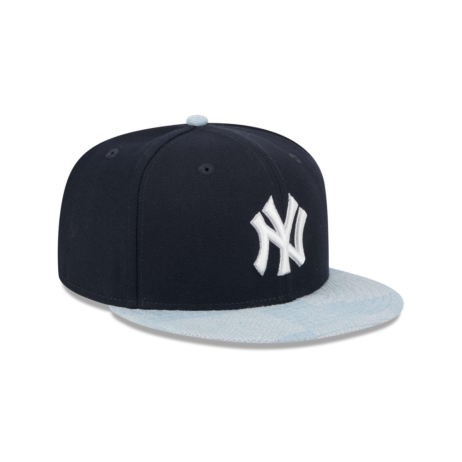 New York Yankees Patch Denim 59FIFTY Fitted Hat Male Product Image