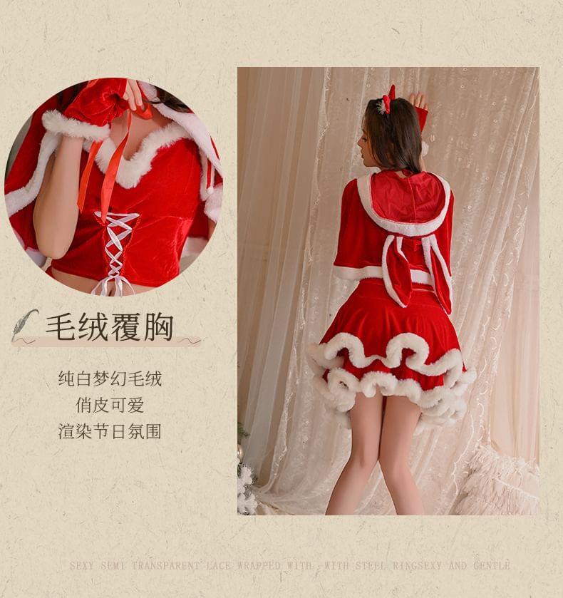 Christmas Lingerie Costume Set Product Image