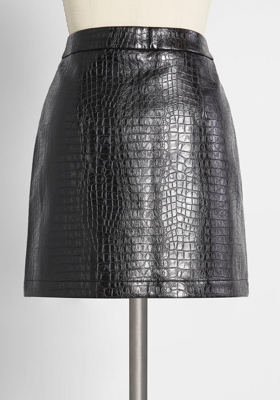 Crocodile Rock Mini Skirt Product Image