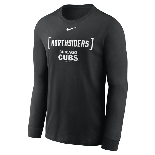 Chicago Cubs Fashion Nike Mens MLB Long-Sleeve T-Shirt Product Image