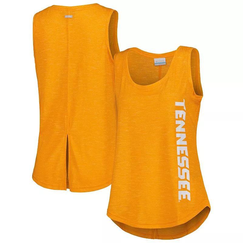 Womens Columbia Tennessee Tennessee Volunteers Cades Cape Omni-Wick Tri-Blend Tank Top Product Image