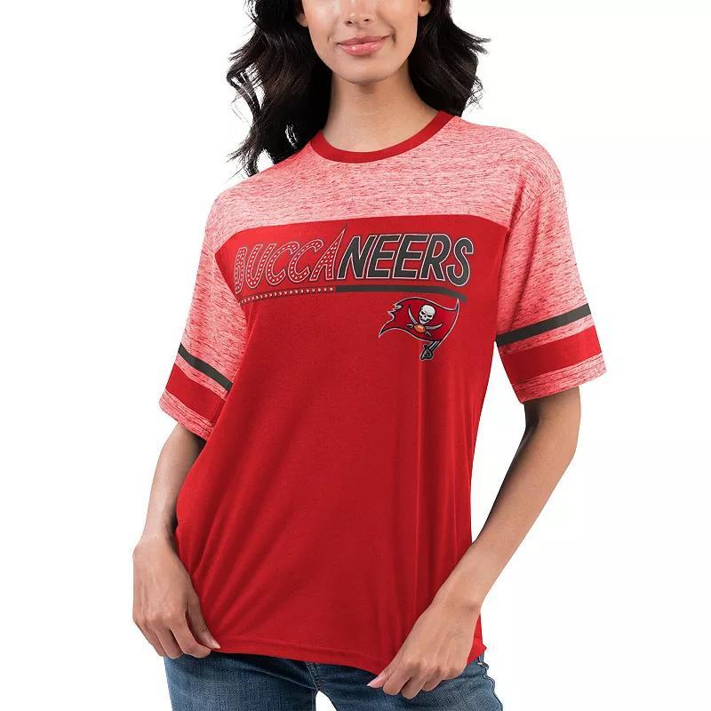 Womens G-III 4Her by Carl Banks Tampa Bay Buccaneers Track T-Shirt Product Image