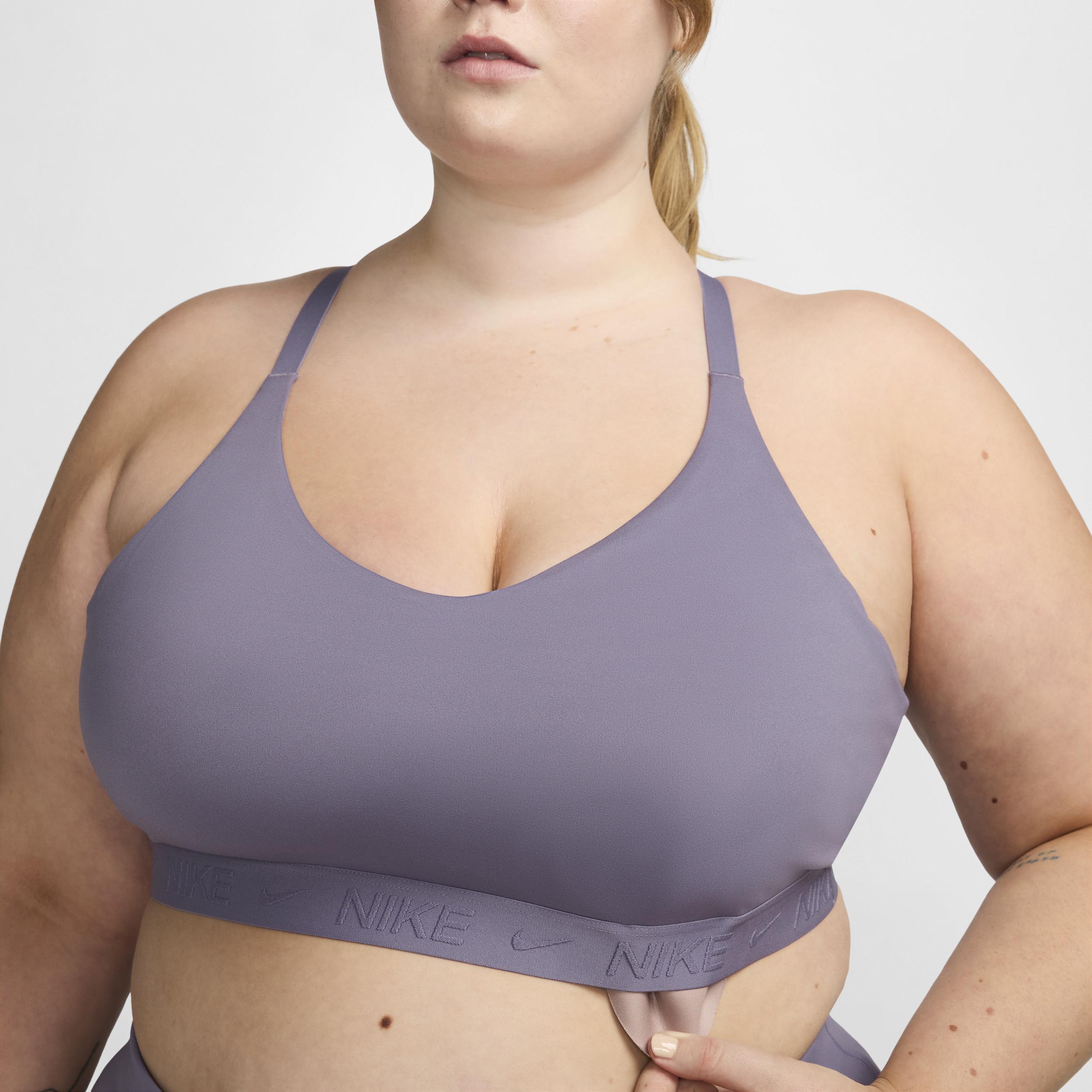 Nike Womens Indy Light Support Padded Adjustable Sports Bra (Plus Size) Product Image