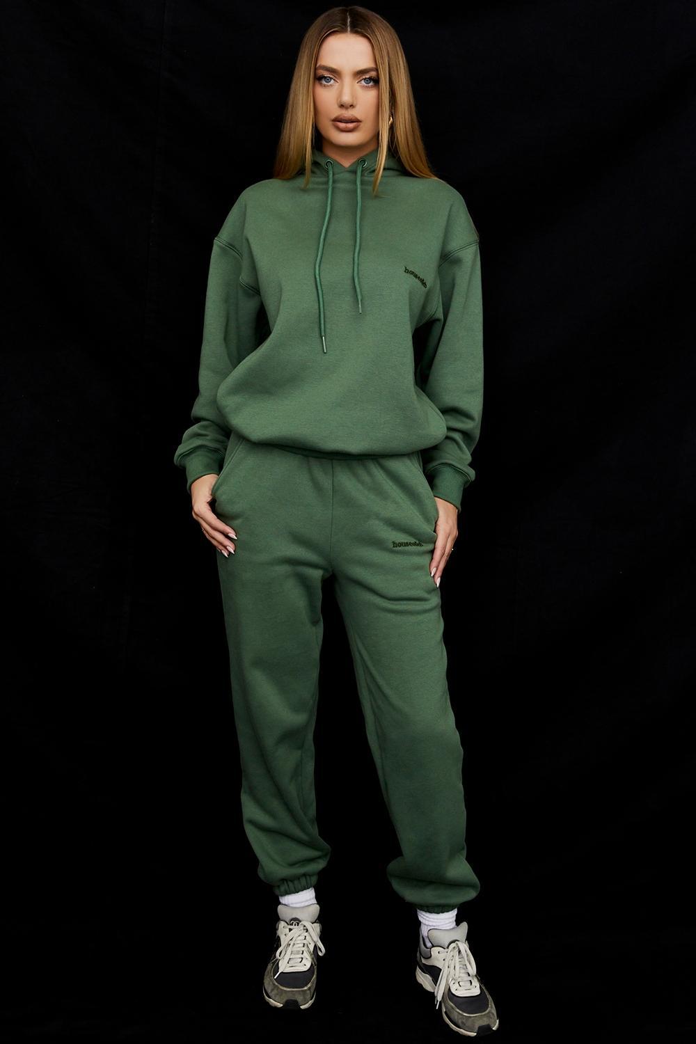 Sky Moss Fleece Back Jogging Trousers Product Image