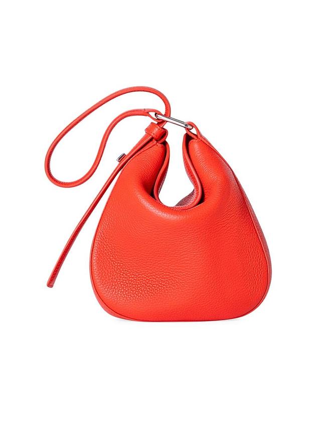 Akris Mini Anna Leather Hobo Bag Product Image