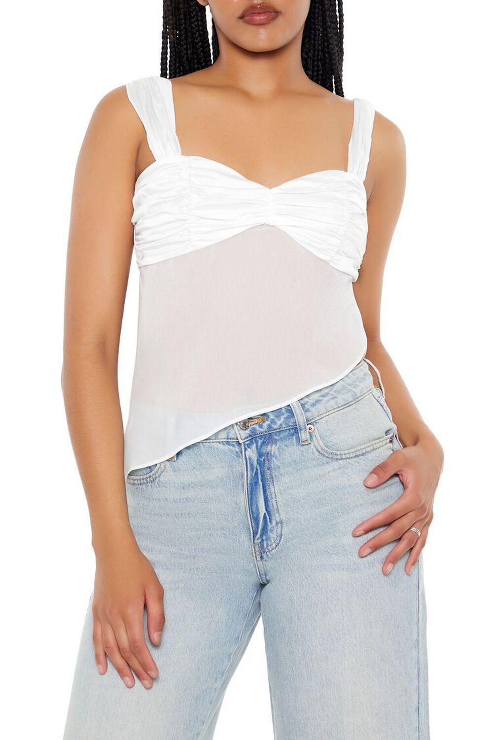 Sweetheart Asymmetrical Top | Forever 21 product image