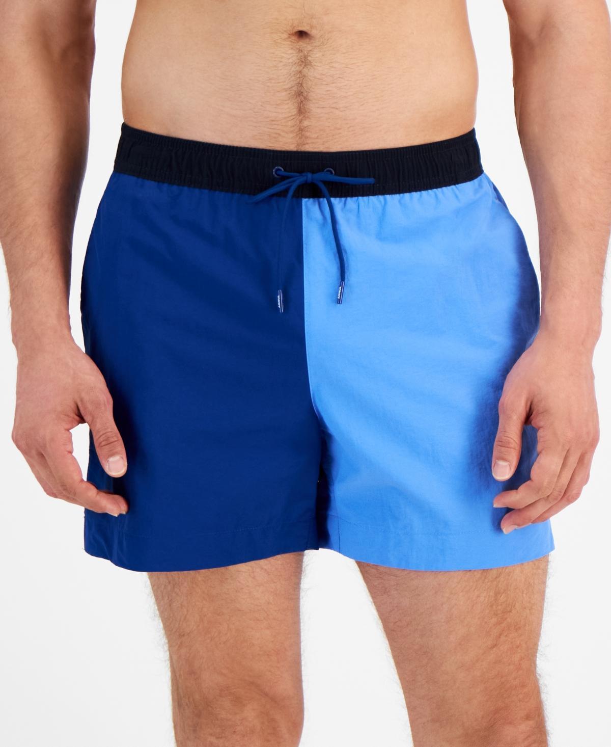 Tommy Hilfiger Mens Colorblocked 5 Swim Trunks Product Image