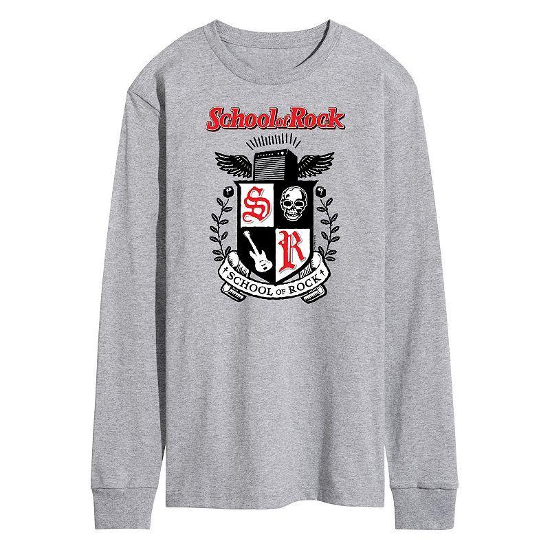 Mens School Of Rock Crest Long Sleeve Product Image