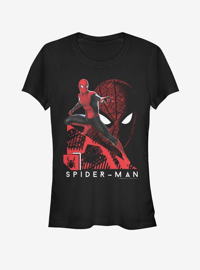 Marvel Spider-Man Far From Home Tech Spidey Girls T-Shirt Product Image