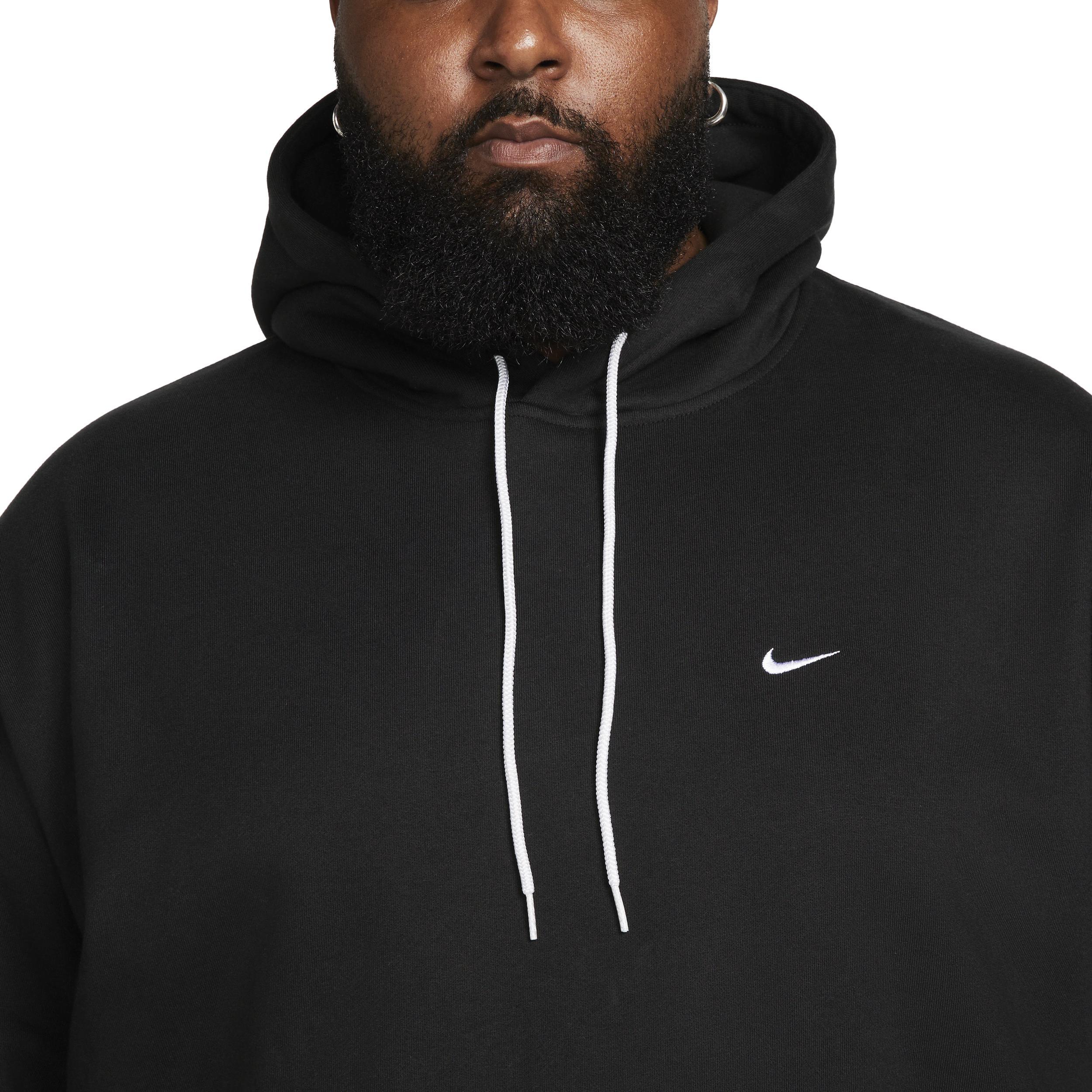 Nike Men's Solo Swoosh Fleece Hoodie Product Image