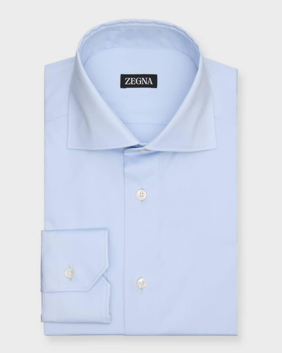 Men's Cotton-Stretch Dress Shirt Product Image