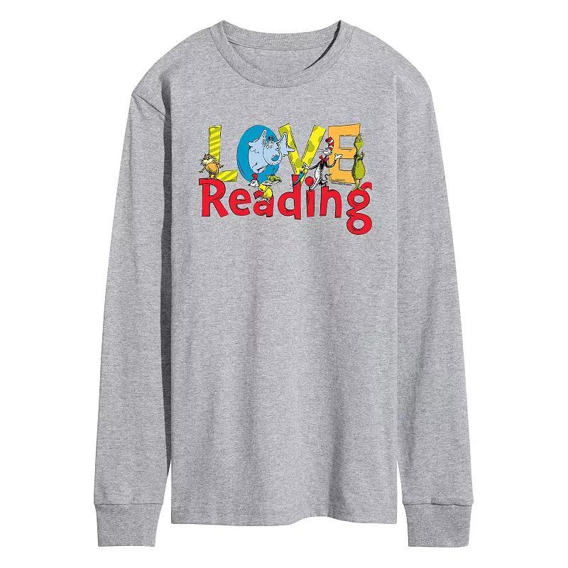 Mens Dr. Seuss Love Reading Tee Product Image