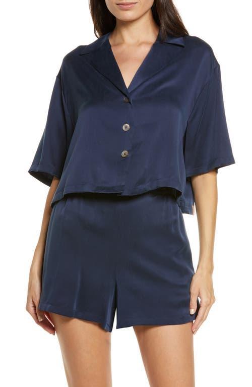 Lunya Washable Silk Button-Up Short Pajamas Product Image