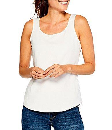 Womens Stretch Cotton Tank Top Product Image