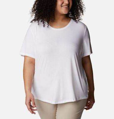 Columbia Womens PFG Slack Water Knit T-Shirt II - Plus Size- Product Image