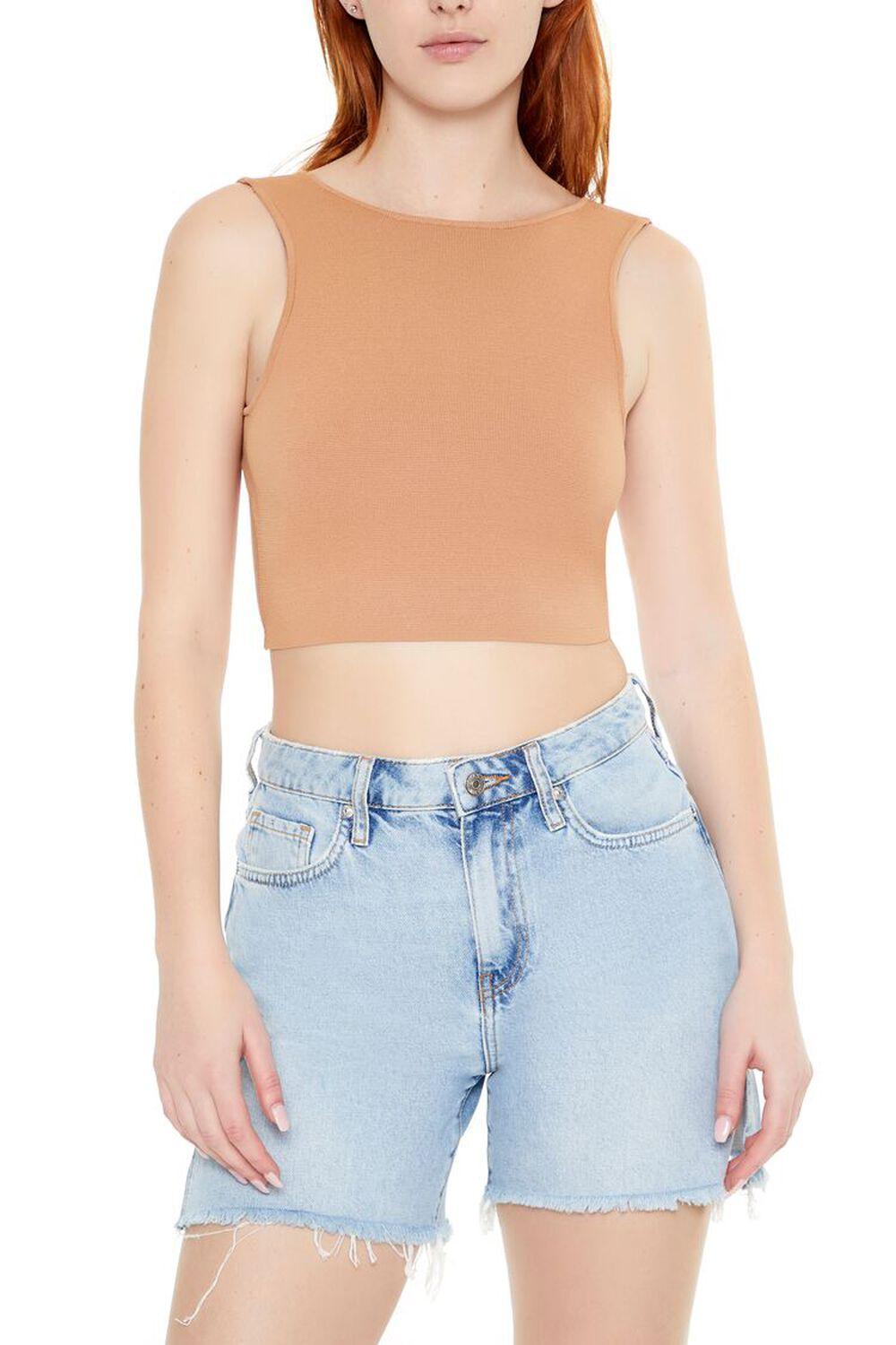 Sweater-Knit Crop Top | Forever 21 Product Image