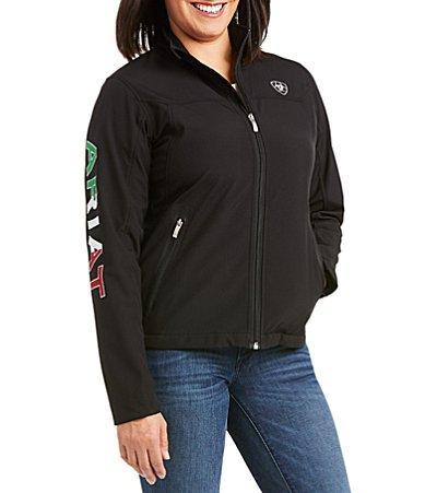 Ariat Classic Team Softshell Mexico Jacket Women's Clothing Product Image