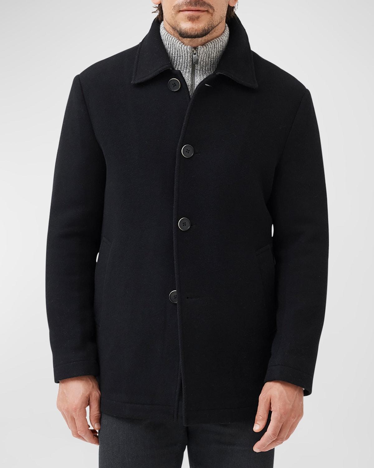 Rodd & Gunn Berkely Wool Blend City Coat Product Image