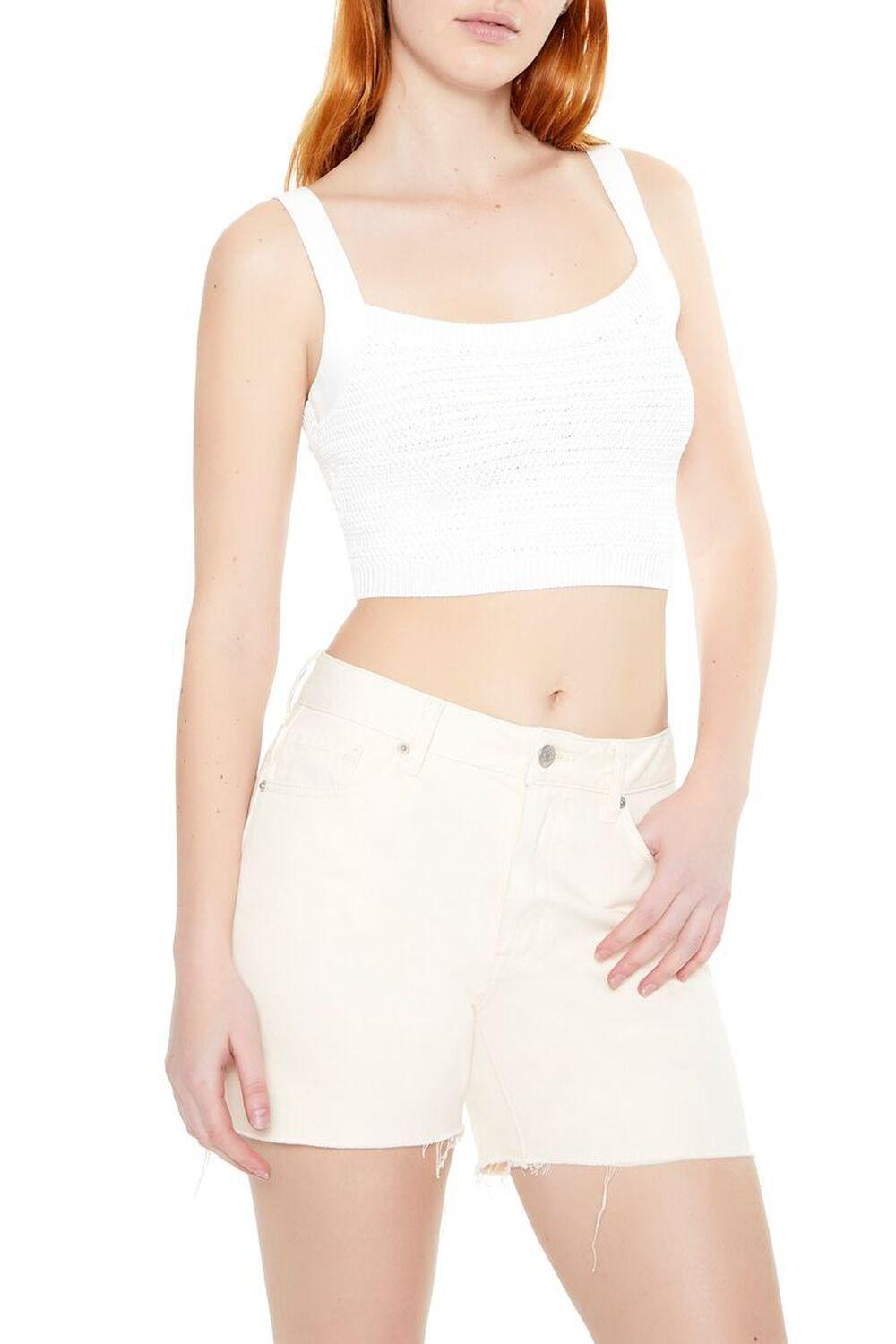 Sweater-Knit Crop Top | Forever 21 Product Image