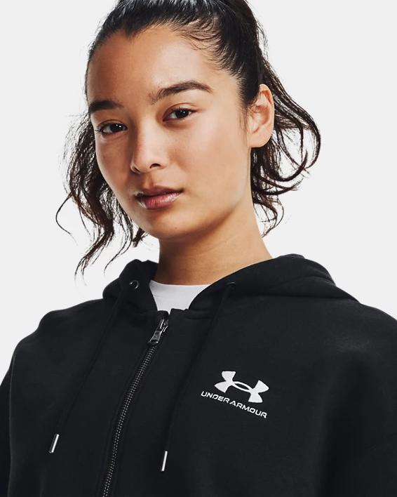 Women's UA Essential Fleece Full-Zip Product Image