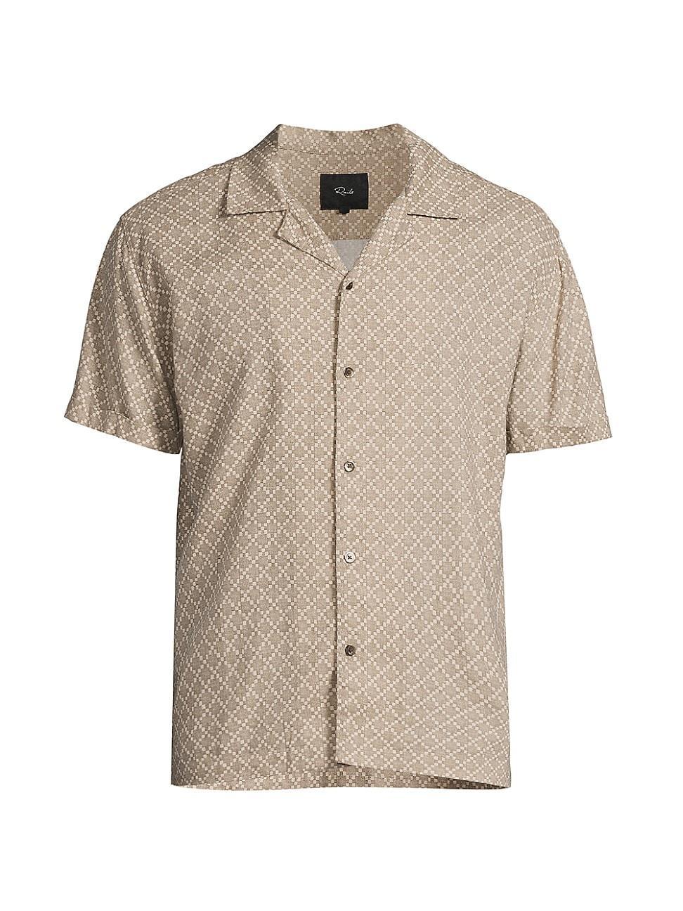 Mens Atlas Patterned Camp Shirt Product Image