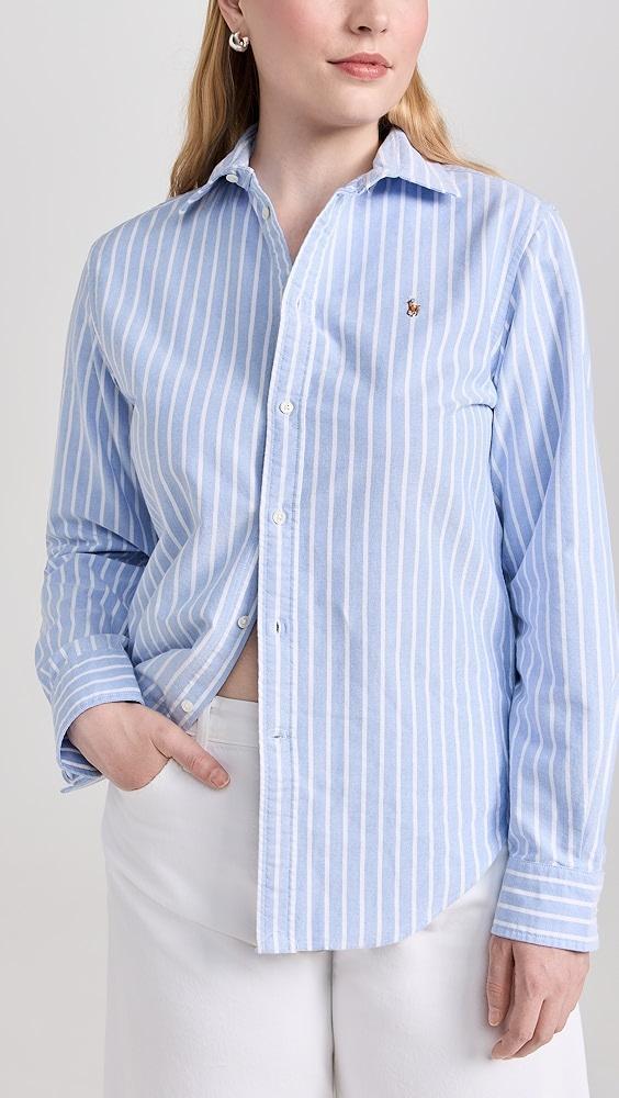 Polo Ralph Lauren Cotton Oxford Long Sleeve Button Down | Shopbop Product Image