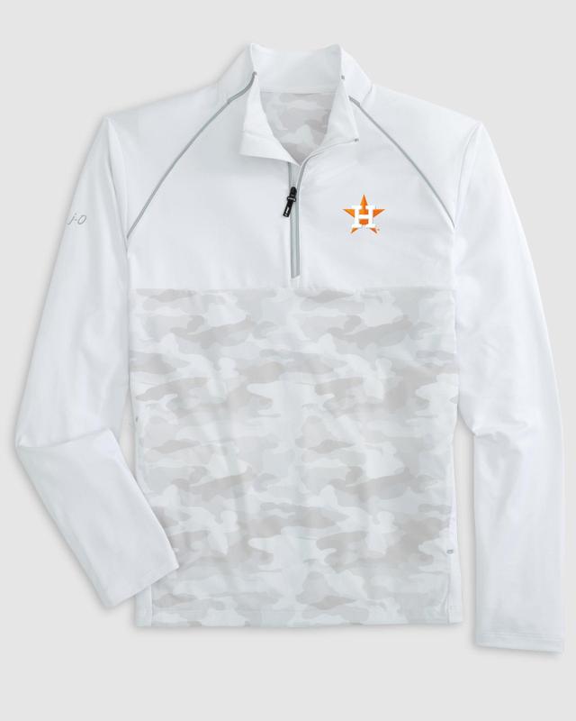 johnnie-O North Carolina Keiser Camo Mixed Media 1/4 Zip Product Image