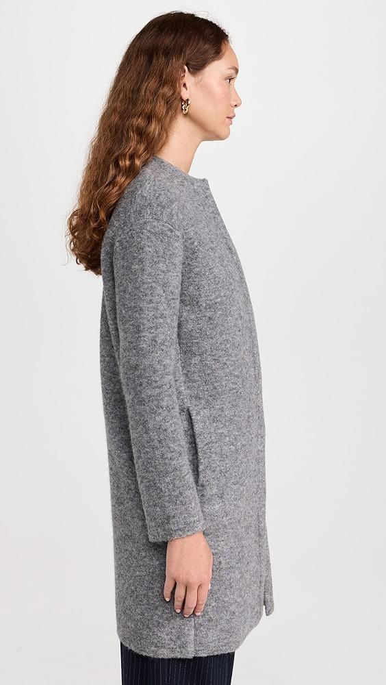 Vince Textured Soft Sculpt Car Coat | Shopbop Product Image