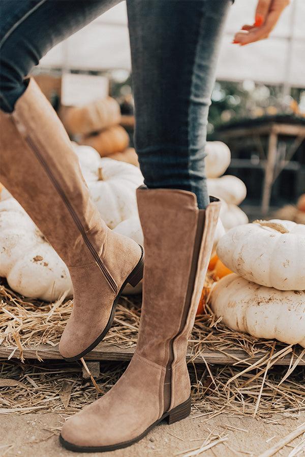 The Violet Faux Suede Boot Product Image