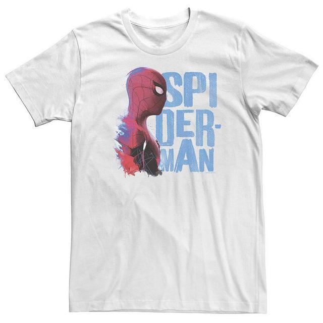 Big & Tall Marvel Spider-Man Far From Home Graphic Stack Tee, Mens Product Image