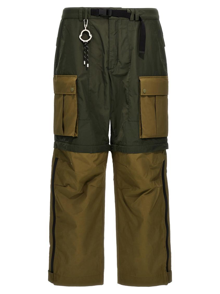 MONCLER Genius X Pharrell Williams Trousers In Green Product Image