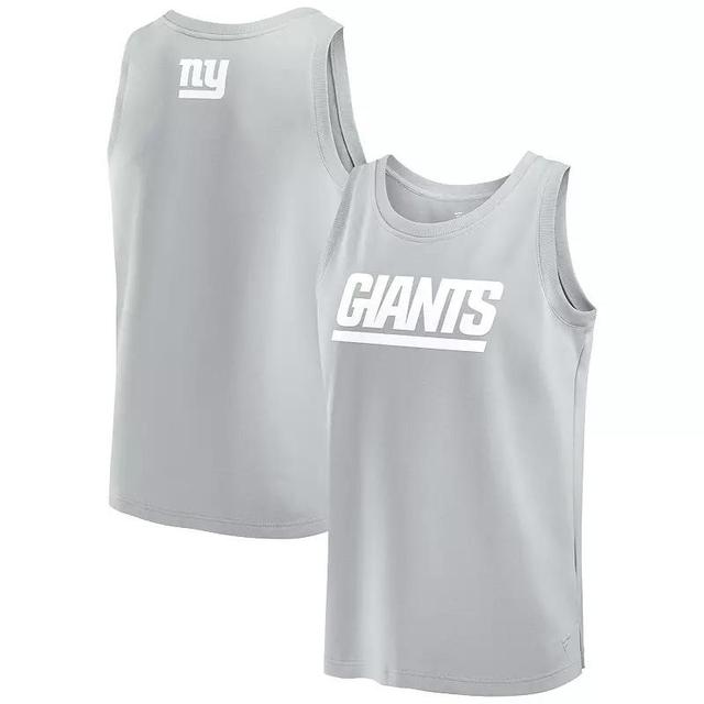 Mens Fanatics Gray New York Giants Elements Tank Top Product Image