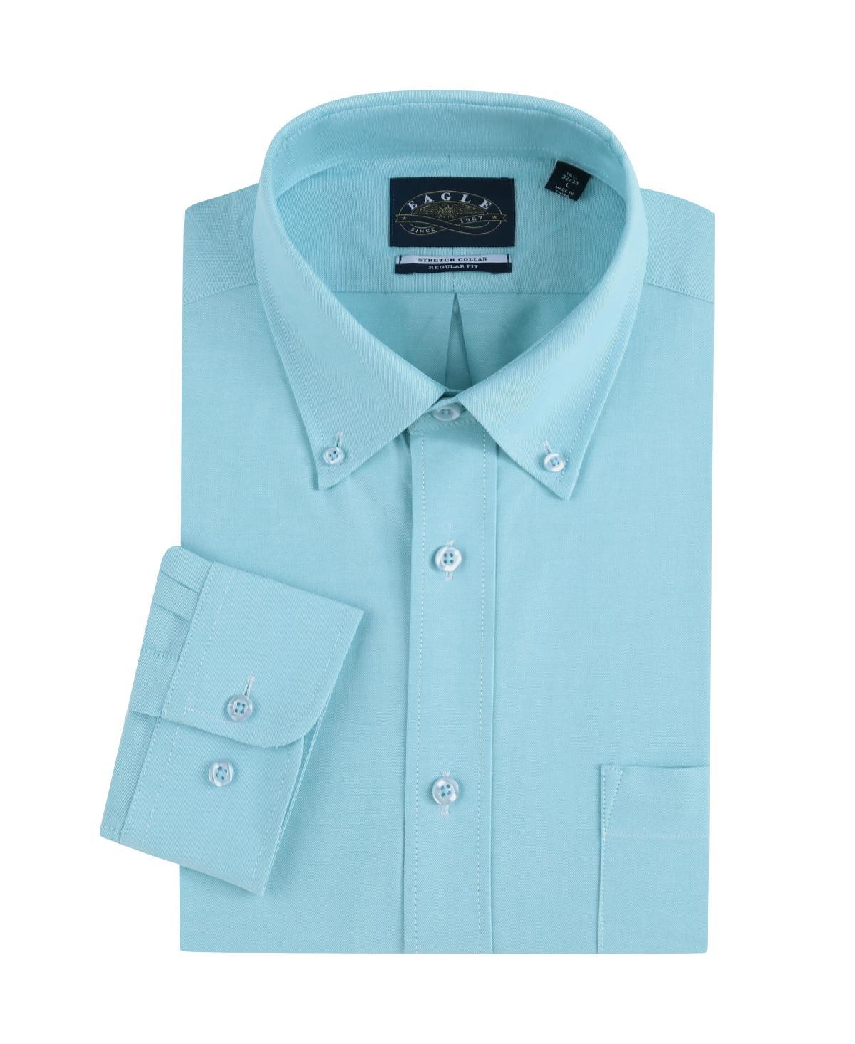 Eagle Mens Stretch Neck Pinpoint Oxford Shirt Product Image