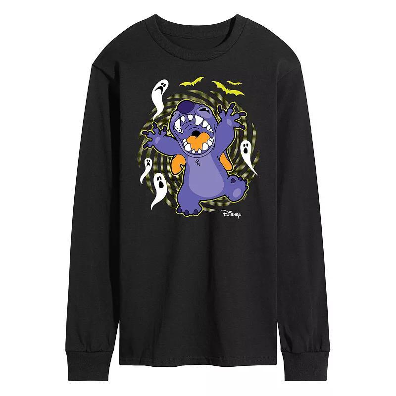 Disneys Lilo & Stitch Mens Ghosts Long Sleeve Tee Product Image