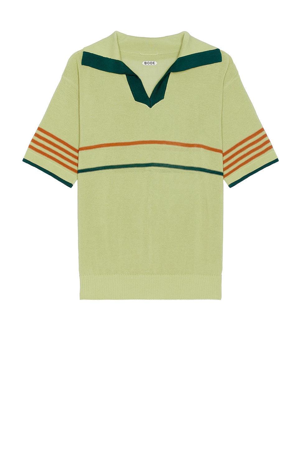 BODE Palmer Polo in Green Product Image