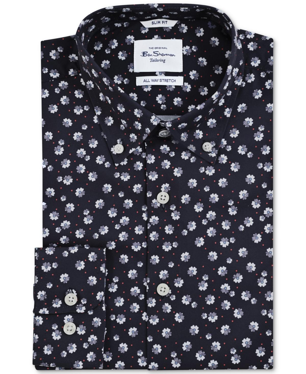 Ben Sherman Mens Slim-Fit Shirt Product Image