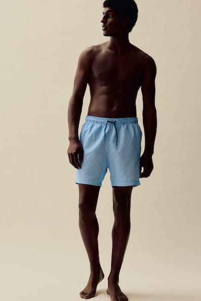 Patterned Swim Shorts Product Image