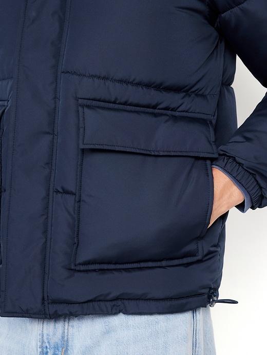 Hooded Puffer Jacket Product Image