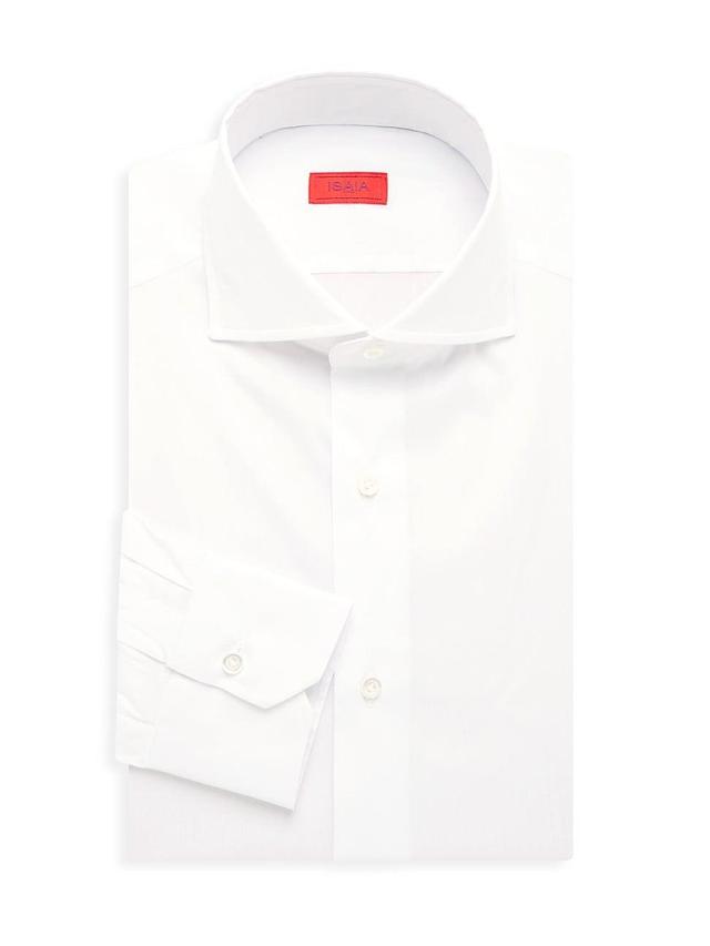 Mens Cotton-Blend Dress Shirt Product Image