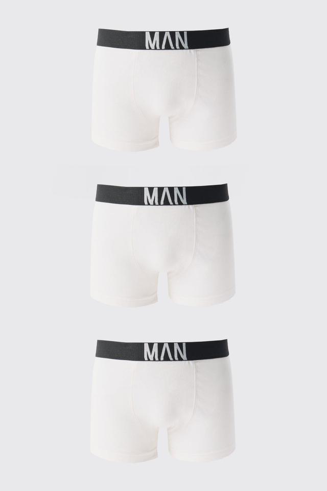 3 Pack MAN Trunks | boohooMAN USA Product Image