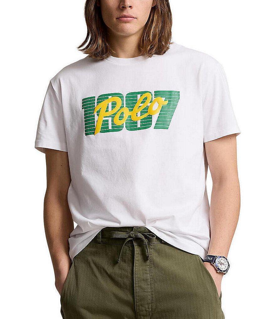 Polo Ralph Lauren Classic Fit 1967 Logo Jersey Short Sleeve T-Shirt Product Image