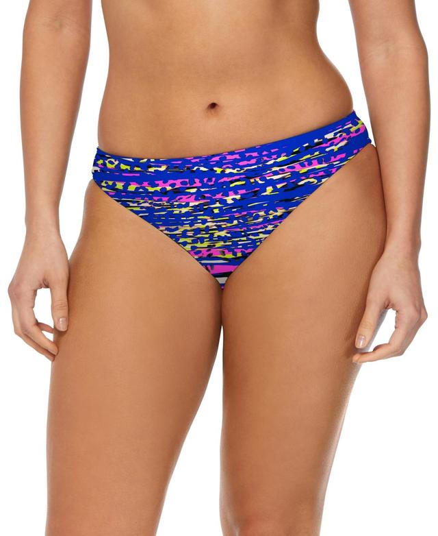 Reebok Womens Printed Hipster Bikini Bottoms Product Image