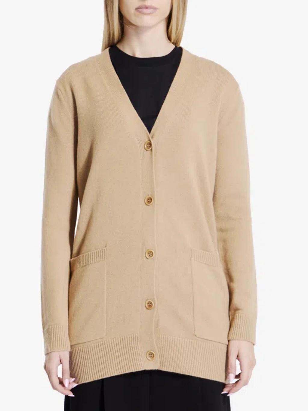 Villar Cardigan In Beige product image